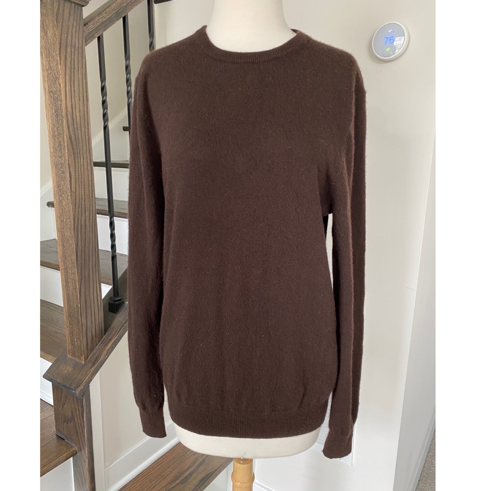 Italian Cashmere Long Sleeve Tunic Sweater